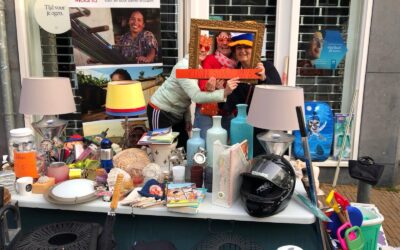 Melania op de Vrijmarkt